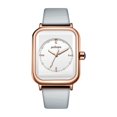 thumbnail image 1 of Women Watch Ladies Quartz Watch Square Dial Silicone Adjustable Strap Night Light No Delay Time-checking High Accuracy Exquisite Sweet Wristwatch, 1 of 8