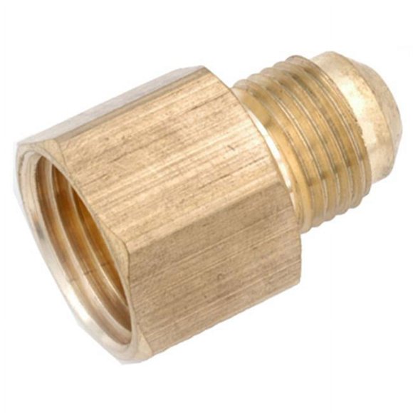 Anderson Metals 714046-0606 Connecteur de Tuyau en Fer Femelle.38 Flare X.38 Po