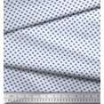 thumbnail image 2 of Soimoi Blue Rayon Fabric Cross & Geometric Printed Fabric 1 Yard 56 Inch Wide, 2 of 3