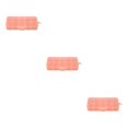 thumbnail image 1 of Thinsony 10 Grid Plastic Jewelry Removable Storage Box Beads Container Earring Orange 12.8x6.5x2.2cm 3Set, 1 of 6