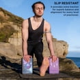 thumbnail image 3 of RDX Yoga Block Set, Non-Slip High-Density Eva Foam Brick for Pilates Flexibility Body Balance, Easy Grip Surface for Stability Strength Training Deepen Poses Exercise Office Home Gym, 23x15x9.8CM, 3 of 5