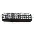 thumbnail image 1 of The Band Chums 20MM Hook & Loop Black White Houndstooth ONE Piece Sport WATCHBAND, 1 of 2