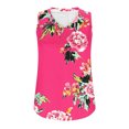 thumbnail image 5 of Débardeur Imprimé Sans Manches à Col en V pour Femme, Blouse Décontractée et Tendance, 5 of 5