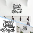 thumbnail image 1 of Thankful Truly Blessed Unique Wall Metal Sign Wall House Gift Sign Art Dec, 1 of 8