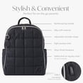 thumbnail image 3 of Hannah & Sophia North Backpack Set, Midnight Black, 3 of 11