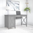 thumbnail image 4 of Bush Furniture Key West 54W Computer Desk with Keyboard Tray and Storage in Reclaimed Pine, 4 of 7