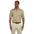 thumbnail image 1 of Harriton Chemise à Manches Courtes en Sergé pour Hommes Easy BlendTM avec Libération de Taches, 1 of 3