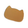 thumbnail image 4 of Tapis de Litière pour Chat à Double Couche Résistant aux Égratignures Grand Fournitures pour Chats d'Intérieur Réutilisable Orange, 4 of 9