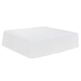 thumbnail image 2 of Wweixi Solid Color Hotel Pleated Bed Skirt Wrinkle & Fade Resistant White_Queen, 2 of 9