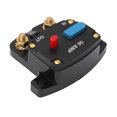 thumbnail image 4 of Audio Fuse Breaker Inverter, Heavy Duty Manual Reset Car Stereo Fuse Holder Wear Resistant Pressure Resistant  For Audio Stereo System 50A, 4 of 8