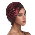 thumbnail image 1 of Chapeau et Bonnet à Rabat pour Femmes Couvre-Chef Fonctionnel pour Temps Saisonnier et Confort Turban Polyvalent Foulard Style Châle, 1 of 2