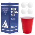 thumbnail image 2 of BayView Ensemble de Beer Pong Complet / 24 Tasses et 4 Balles / le Jeu à Boire #1 des Américains, Réutilisable, 2 of 4