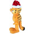 thumbnail image 2 of Holiday Greeter-Garfield w/Santa Hat-OPP SM-Nick, 2 of 6