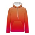 thumbnail image 5 of Rbaofujie Chandails à Capuche pour Hommes Hommes Décontracté Mode Col Rond Poches Imprimé Dégradé Chandail à Enfiler Manches Longues Hauts Chandail à Capuche Chemises pour Hommes, 5 of 5