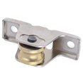 thumbnail image 2 of 4X 1.6cm Dia Simple Rouleau Fenêtre Volet Poulie Portes Roue Argent + Or, 2 of 2