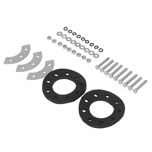 Rear Sprocket Mount Kit, Abrasion Resistant 9 Hole Strong Easy Installation Sprocket Mount Rubber Pads Kit For 2 Stroke Motorized Bicycle