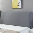 thumbnail image 1 of Headboard Covers Slipcover, Resilient Bed Headboard Covers, Small Embroideries Dusting Protector Cover For Upholstered Headboard, 1 of 9