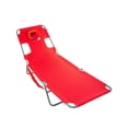thumbnail image 2 of Ostrich Chaise Lounge Folding Portable Sunbathing Poolside Beach Chair (2 Pack), 2 of 6