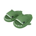 thumbnail image 1 of Ladies Mens Cute Shark Slippers Non-Slip Shark‘s Mouth Open Slippers, 1 of 8