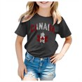 thumbnail image 1 of GDREDA Canada T-Shirts Imprimé Drapeau Filles T-Shirt à Manches Courtes Été Col Rond T-Shirt Coupe Décontractée T-Shirts Basiques, 1 of 6