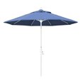 thumbnail image 1 of California Umbrella 9' Patio Umbrella in Forest Blue, 1 of 3