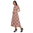 thumbnail image 2 of Moomaya Robe Kurti Longue Indienne Imprimée en Coton Tunique Robes pour Femmes, 2 of 6