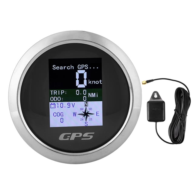 85mm Speedometer For Car Boat, High Reliability High-Quality Materials Quality Assurance Speedometer, Free Switch Sports Car Maintenance Worker Driver For Car Black Dial