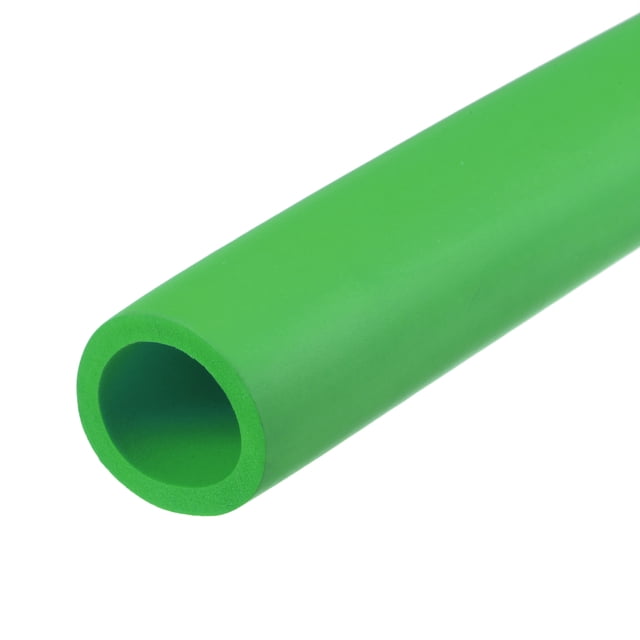 Uxcell Foam Tubing for Handle Grip Support 28mm ID 38mm OD 3.3ft Length Green