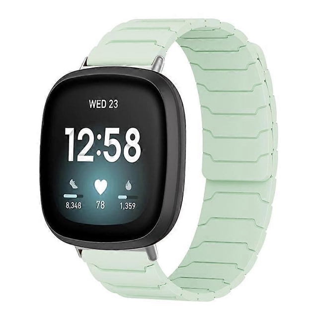 xDfind Magnetic Silicone Watch Band For Fitbit Versa 4 / 3 / Sense 2 / Sense