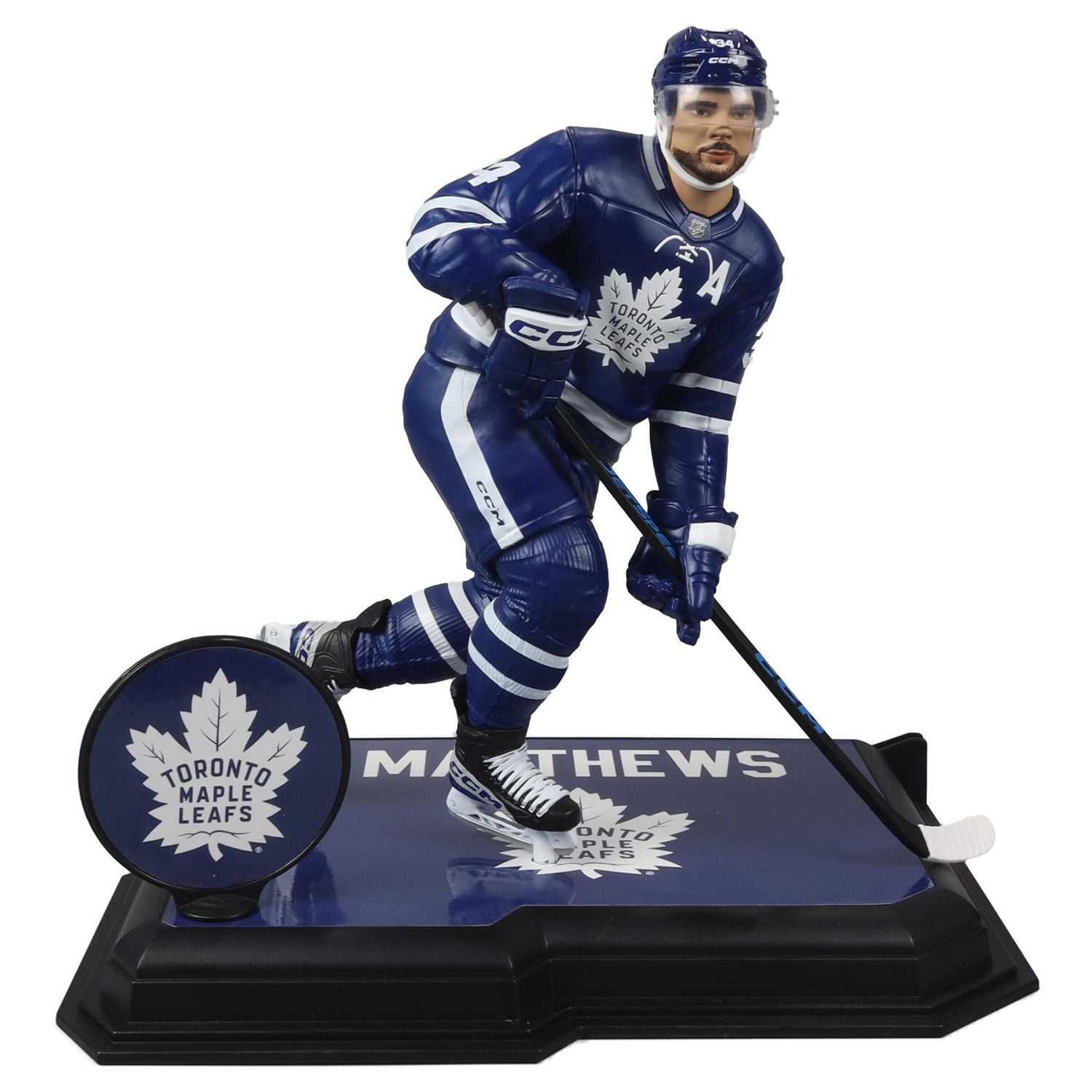 Auston Matthews (Toronto Maple Leafs) NHL 7in Posed Figure McFarlane's SportsPicks