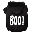 thumbnail image 1 of Boo! Screen Print Pet Hoodies Black Size Med (12), 1 of 1