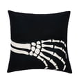 thumbnail image 1 of Wangscanis Housse de Coussin, Taie d'Oreiller Carrée à Motif de Dessins Animés d'Halloween, 1 of 5