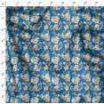 thumbnail image 4 of Soimoi Poly Georgette Fabric Leaves & Magnolia Floral Fabric Prints by Yard 52 Inch Wide, 4 of 5