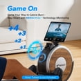 thumbnail image 2 of MERACH Rowing Machine, 16 levels of Quiet Magnetic Smart Auto Resistance, 350 lbs Weight Capacity Rower Machine for Home Workout Use, 2 of 8
