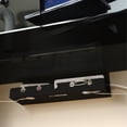 thumbnail image 4 of Meitianfacai Support de Gestion des Câbles sous le Bureau, Organiseur de Prises, Fil, Fente de Rangement Fixe, Prise de Bureau d'Ordinateur, Support de Rangement Sans Perçage Fixe, 4 of 6