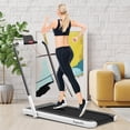 thumbnail image 2 of SuperFit Tapis Roulant 2,25 Hp 2-en-1 Pliant sous le Bureau avec Télécommande Application, 2 of 10