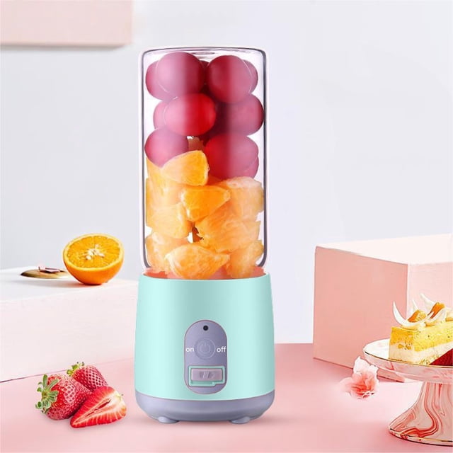 LSLJS Juicing Cup Outdoor Portable Juicer Mini Juices Cup Portable Rechargeable