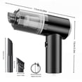 thumbnail image 3 of Car Vacuum Rechargeable, Handheld Mini Vacuum for Home Auto High Power Portable Car Cleaner Wet Dry Hand Vac with Lithium Battery, 3 of 6