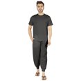 thumbnail image 1 of Inkmeso Ensemble de Pyjama Uni pour Hommes, Manches Courtes, Vêtement de Nuit à Col Rond, Ensemble de Pj, 1 of 7