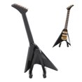 thumbnail image 3 of FLAMEEN Electric Guitar Model Black Mini Musical Instruments Collection Gift Ornaments 14cm,Small Guitar Model,Wood Guitar Model, 3 of 8