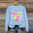thumbnail image 2 of Zhanying Womens Funny Sweatshirt Crew Neck Drop Shoulder Pullover Relaxed Fit Long Sleeve Sweater Tops Fall Outfits Basic Tees, 2 of 6