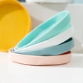 thumbnail image 4 of Trayknick Sturdy Durable Pot Tray Multi Colors Thickened Plastic Plant Pot Saucer for Garden Aqua, 4 of 13
