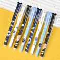 thumbnail image 2 of 4PCS Cute Erasable Gel Pens Make Mistakes Disappear 0.5mm Point Blue Ink Smooth Writing 10ml, Smooth Pens for Writing, Note-Taking, College Supplies for Adult Coloring Hand Lettering, 2 of 6
