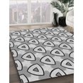 thumbnail image 3 of Ahgly Company Tapis d'Intérieur Lavable en Machine Carré Gris Gainsboro, 5 Pieds Carré, 3 of 7
