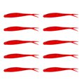 thumbnail image 1 of Tail Swimbaits 2.7 Inch Two Tone Color Swim 10/20 Pcs Fishing With Soft Fishing Tiny Tails Swim Fishing Soft PlasticBaits Tail Swim For Fishing Catfish Baitcaster Catfish Baitcaster Combo Baitcaster, 1 of 4