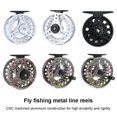 thumbnail image 3 of Fly Fishing Reel Aluminum Hand-changed Portable Spinning Accessory Portable Aluminum Wheel Fish Tackle Saltwater Lake Reels Professional Learner Type 1, 3 of 8