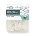 thumbnail image 1 of UNIQUE Plastic Snap Fasteners, White, Size 2 - 11 mm (⅜ in), 30 Sets, 1 of 6