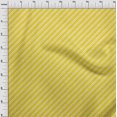 thumbnail image 4 of oneOone Cotton Silk Yellow Fabric Stripes Craft Projects Decor Fabric Printed By The Yard 42 Inch Wide, 4 of 5