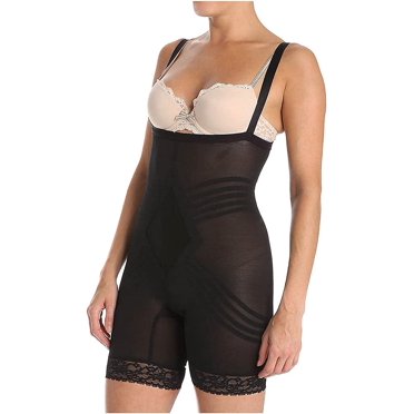 Rago Womens Firm Shaping Body Briefer, 3XL, Black