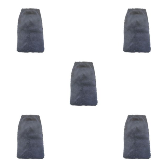Transemion Skin Friendly Warm Knee High Socks For Gentle And Soft Feel Comfortable Acrylic dark blue 5Set